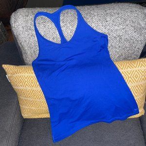 Royal Blue Women's Nike Slim Fit, Dri Fit Tank